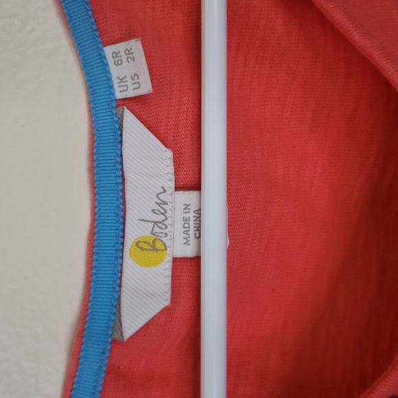 Boden Leyla Boho Embroidered Jersey Dress - Picture 4 of 5